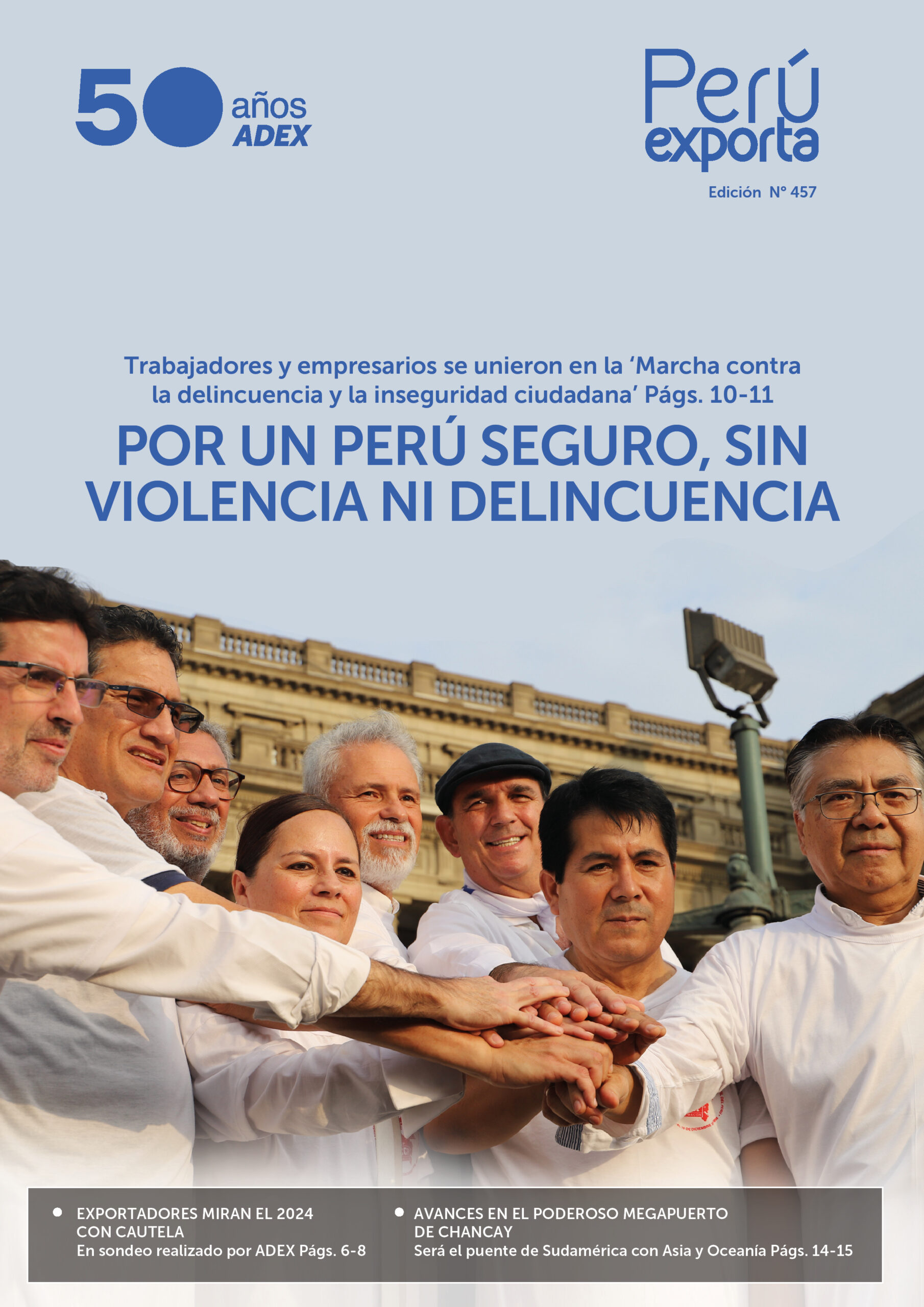 Por un Perú seguro, sin violencia ni delicuencia